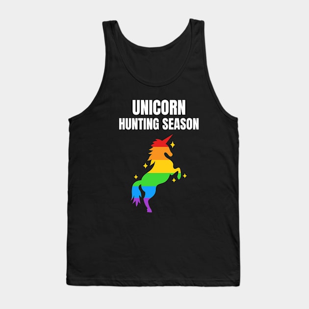 unicorn hunting season Tank Top by husnimubarok